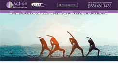 Desktop Screenshot of actionperformancecare.com